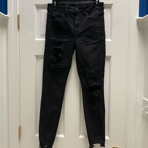 American Eagle ripped jeans